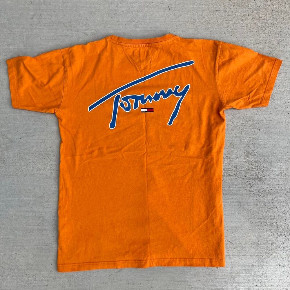 Tommy Hilfiger Orange Shirt